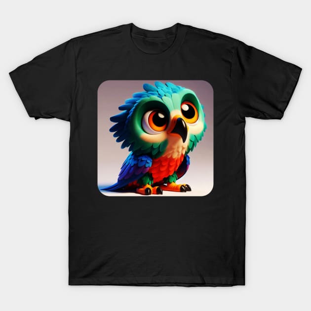 Animals, Insects and Birds - Eagle #34 T-Shirt by The Black Panther